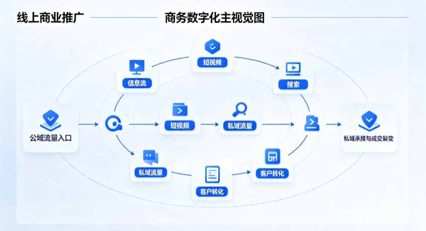 建水县线上商业推广怎么做？全域流量闭环搭建与低成本转化实战指南
